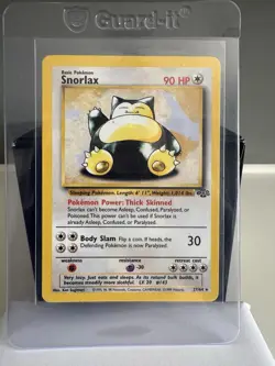 Pokemon TCG Snorlax 27/64 Jungle Set Non-Holo Unplayed Rare NM Mint Condition - Image 1