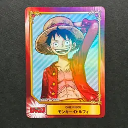 S7588 Luffy Shueisha Comic Festival 2026 Holo Card One Piece YJ19 - Image 1