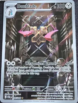 Pokemon Doublade POR Illustration Rare 098/088 English 2026 Stage 1 HP 100 Card - Image 1