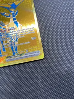 Pokemon TCG Iron Leaves EX Prismatic Evolutions Holo Card 176/131 Gold - Image 4