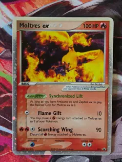 Moltres ex Articuno ex Zapdos ex 033 Nintendo Black Star Promo LP Pokemon Cards - Image 3