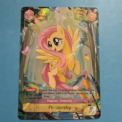 My Little Pony Trading Card Fluttershy Kayou BP01-GR08 1st Editon Foil 2026 - Image 1