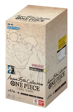 ONE PIECE Card Game Extra Booster Anime 25th Collection EB-02 Box of 24 Packs - Image 1