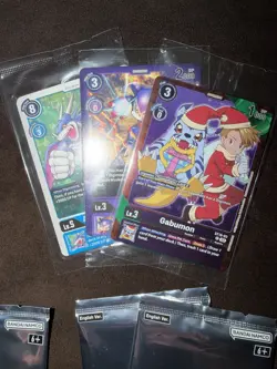 Lot Of Digimon Cards 18 Pk Sealed Winner Packs Promo Pre Release Tournament Pack - Image 4