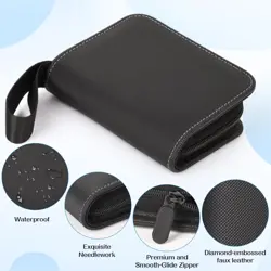 1 Pocket Card Binder – Collectible Trading Card Album, Single Card Holder wit... 674519142515 - Image 2