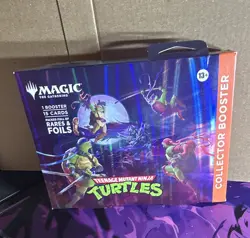 Wizards of the Coast MTG TMNT 2024 Collector Booster Box (15 Cards) - Image 1