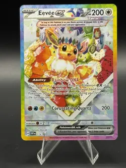 Pokemon TCG Eevee EX 174 Prismatic Evolutions SPC Promo Card (NM Condition) - Image 1