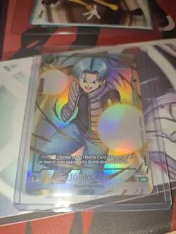 Trunks SH FB09-062 Limited Pack Dragon Ball Fusion World Card English - Image 1