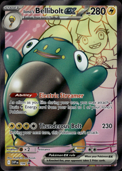 Iono's Bellibolt ex Holo Promo SV: Scarlet & Violet Promo Cards 194 NM - Image 1
