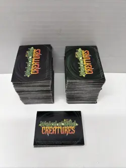 Lot Of 628 Weird N' Wild Creatures Cards Game - Image 1