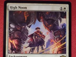 1x High Noon - Foil NM-Mint, English Outlaws of Thunder Junction MTG Magic - Image 3