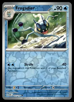 Pokemon Frogadier Obsidian Flames 057/197 UC Reverse Holo NM - Image 1