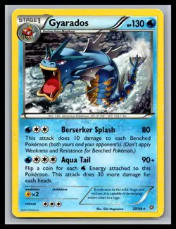 Gyarados 20/98 Rare Ancient Origins Pokemon Heavily Played - Image 1