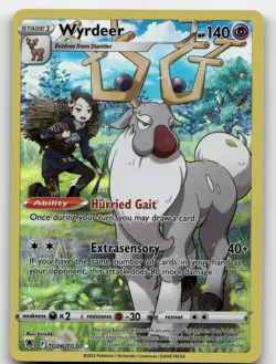 WYRDEER TG06/TG30 ASTRAL RADIANCE TRAINER GALLERY POKEMON NM/M - Image 2