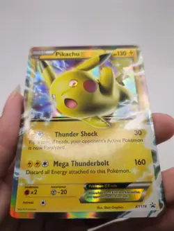 Pokemon Pokemon TCG Pikachu EX XY174 XY Black Star Promo Holo Card - Image 2