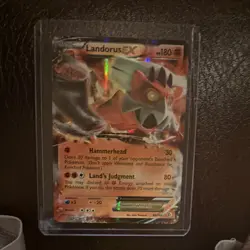 Pokemon TCG Landorus EX 89/149 Boundaries Crossed Ultra Rare Holo 180 HP - Image 1