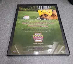 Pokemon Trading Card Game League Wotc 2000 Print Ad Framed 8.5x11 Wall Art - Image 1