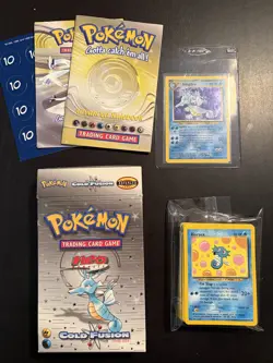 Pokemon Neo Genesis Cold Fusion Theme Deck - Complete Cards - NO COIN/COUNTERS - Image 1