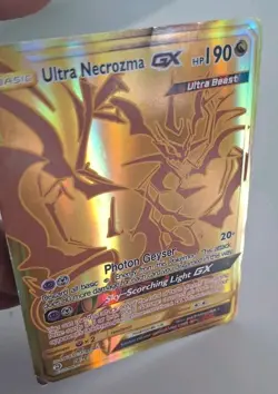 2018 Pokemon Ultra Necrozma GX - 78/70 Dragon Majesty Holo - Image 2