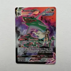 Pokemon Rayquaza VMAX TG20/TG30 Silver Tempest TG Full Art Holo ENG HP320 - Image 1