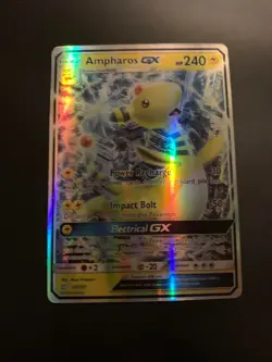 Pokemon TCG Ampharos GX Team Up 43/181 Holo Ultra Rare NM/M **PACK FRESH** - Image 1