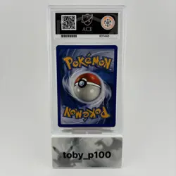 Pokemon Rhyhorn 91/144 Skyride 91 TCG 2003 #91 - POP 1 - ACE 10 - Image 2