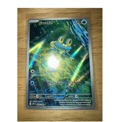 Nintendo Pokemon TCG Crown Zenith Secret Rare Holo Full Art Froakie 088/086 🔥 - Image 1