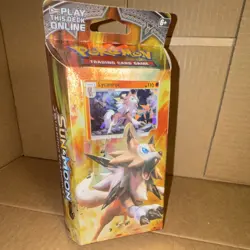Pokemon Sun & Moon Burning Shadows Rock Steady Theme Deck Lycanroc 60 English - Image 1