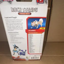 Pokemon Sun & Moon Burning Shadows Rock Steady Theme Deck Lycanroc 60 English - Image 4