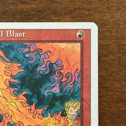 Red Elemental Blast LP 4th Edition Core Set Magic The Gathering Card - Image 4