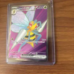 Pokemon Beedrill ex 098/086 Me04: Chaos Rising Holo Ultra Rare - Image 2