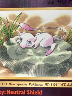 Pokemon TCG Mew 53/108 Evolutions Reverse Holo Rare 2016 - Image 2