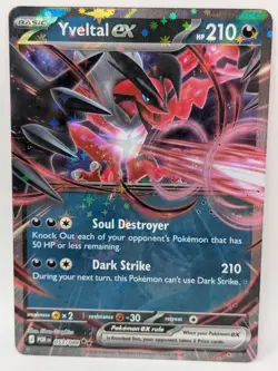 Yveltal ex 053/088 Me03: Perfect Order Holo Double Rare NM Pokemon TCG - Image 1