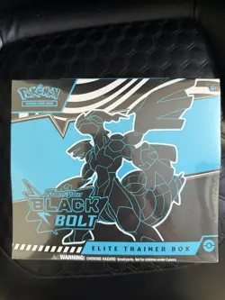 Pokemon Black Bolt ETB Elite Trainer Box - Image 1