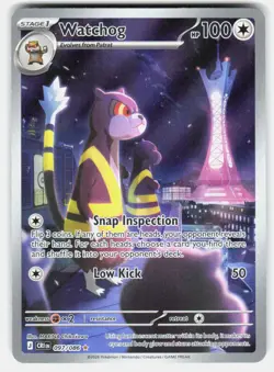 Watchog 097/086 Holo Illustration Rare Chaos Rising Pokemon Holo Near Mint - Image 1