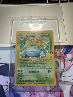 Venusaur Holo 15/102 Celebrations Classic Collection Pokemon 2021 NM - Image 1