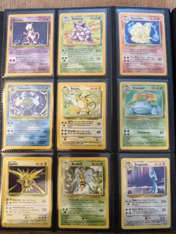 Pokemon Base Set Complete Set 102/102 1999 WOTC see photos for Conditions - Image 2