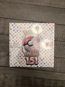 Pokemon TCG Scarlet Violet 151 BOOSTER BOX Factory Sealed Japanese - Image 1