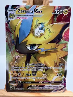 Pokemon Crown Zenith - GG42/GG70 - Zeraora VMAX - Galarian Gallery - NM/M - Image 1