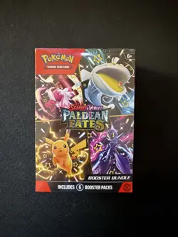 Pokemon TCG Scarlet & Violet Paldean Fates Booster Bundle Factory Sealed - Image 1
