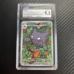 Pokemon Haunter Mega Evolution Promos 027 CGC 9.5 - Image 1
