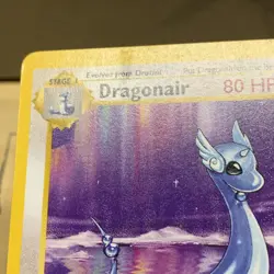 pokemon dragonair 18/102 Shadowless Rare Vintage Card Non Holo Ex Gx - Image 5