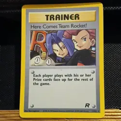 Pokemon TCG Here Comes Team Rocket! 15/82 Team Rocket Holo Rare Unlimited EN - Image 5
