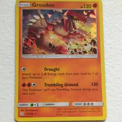 Pokemon TCG Groudon Deck Exclusives Cracked Ice Holo 113/236 EN - Image 1