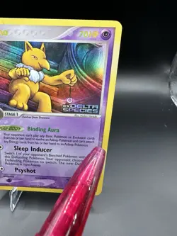 Hypno 23/113 2005 EX Delta Species Pokemon Card TCG Reverse Holo Rare Stamped PL - Image 3