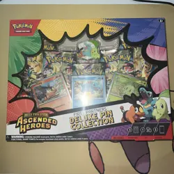 Pokemon TCG Ascended Heroes First Partners Deluxe Pin Collection Sealed New - Image 1