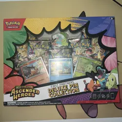 Pokemon TCG Ascended Heroes First Partners Deluxe Pin Collection Sealed New - Image 5