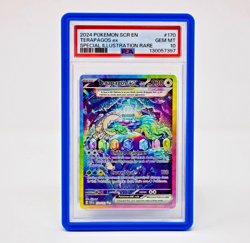 🔥 PSA 10 GEM MINT Terapagos ex SIR 170/142 Sv07 Stellar Crown Pokemon TCG 🔥 - Image 1