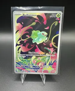 Pokemon TCG Bulbasaur 133/132 Evolutions Secret Rare FA Holo EN - Image 1