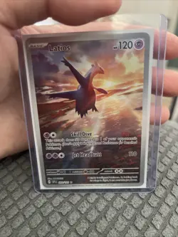 Latios 203/191 Illustration Rare Holo Surging Sparks Pokemon NM - Image 1